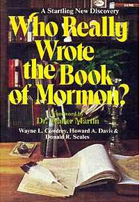 Who wrote the title page of the book of mormon